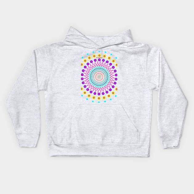 happiness Symbol Of Summer time Kids Hoodie by Oosthaven.clo